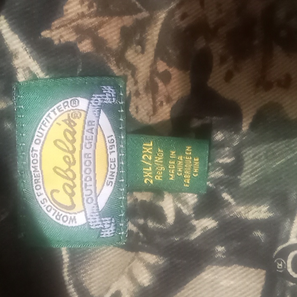 New Cabelas Outdoor Gear selection 3D long sleeve Camouflage shirt